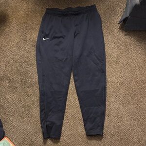 Nike Men’s Navy Blue Joggers Dri-Fit Sweatpants